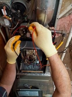 Jack, one of our Thornton air conditioning repair pros is fixing a unit